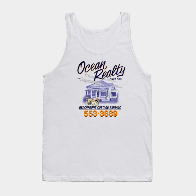 Ocean Realty Tank Top by SKIDVOODOO